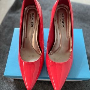 Comfort plus by Predictions Womens Heels Size 8 Coral